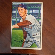 BOWMAN 1952 BOWMAN KEN RAFFENSBERGER CINCINNATI REDS BASE #55 picture