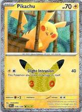 Pikachu 036/128 Holo Pikachu Rare ME: 30th Celebration Pokemon Near Mint picture