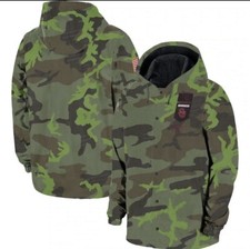 Nike Jordan Oklahoma OU Sooners Camo Military Jacket Size Medium DQ2241-328 $110 picture