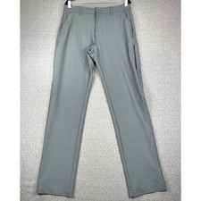 New Hurley Gray Performance Golf Dress Pants men 32x34 Straight Leg picture