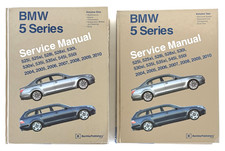 Bentley BMW 5 Series SERVICE MANUAL 2 Volume Set (E60&E61) 2004-2010 525-528-530 picture