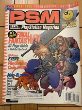 September 1997 Playstation Magazine PSM - Vol 1 - Issue 1 with Sticker Intact picture