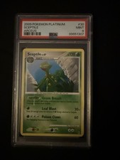 2009 Pokemon Platinum Arceus NonHolo PSA9 Sceptile picture