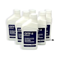 Genuine OEM Subaru CVTF-II CVT Transmission Fluid - 6 Quarts - SOA427V1660 picture