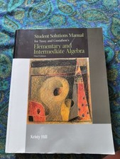 Student Solutions Manual Elementary & Intermediate Algebra 3rd Ed Hill picture
