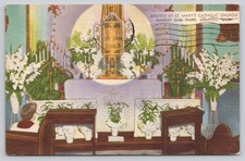 1963 St. Mary's Catholic Church Grotto Memphis Tennessee Postcard picture
