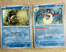 Pokemon TCG Paradox Rift Feebas 035/182 & Milotic 036/182 2-Card Lot picture