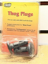 NOS vintage ODI Thug Plugs Bar End Plug For Lock On Grips Mountain BMX picture