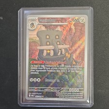 Bastiodon 093/084 Illustration Rare Pitch Black Pokemon Holo Near Mint picture