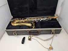 Vintage Bundy Selmer USA Alto Saxophone w/ Case Mouthpiece Strap (154) picture