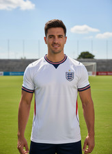England Football Soccer Jersey 2026 Home picture