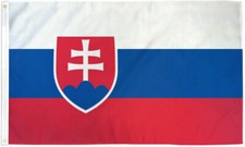 Slovakia Flag 2x3ft Flag of Slovakia Slovaks Flag 2x3 House Flag 100D picture