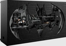 NEW 3981PCS Batman Batcave Shadow Box Building Block Set W/ FIGS picture