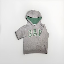 Gap Kids Gray Pullover Hoodie - Size 5T - Cotton Blend picture