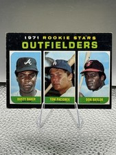 1971 Topps - High # Dusty Baker, Don Baylor, Tom Paciorek #709 (RC) picture