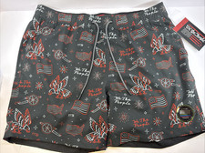 Howitzer ✨We The People ✨Boardshort ✨Black Red White✨ Patriot MFG✨Back Pocket picture