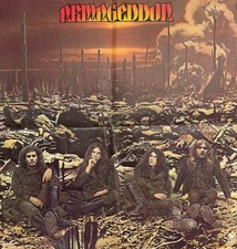 Vintage 1975 Armageddon Self Titled Band Promo Poster A&M Records 24x24 picture
