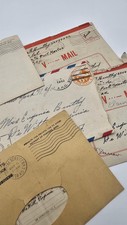 Original WWII Letter Lot 5 Pieces Sgt Charles H Bentley 134th Infantry Regiment picture