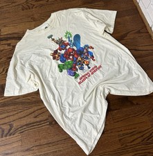 Vintage 1998 MARVEL Universal Studios T-shirt RARE Avengers Spider-Man Sz XXL picture