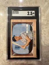 1955 Bowman - Al Kaline #23 Detroit Tigers MLB Baseball Card SGC 2.5 GD+ picture
