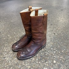 Vintage Dingo Acme Campus Boots Brown Leather Men’s Size 11EW Made In USA picture