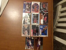 Vintage Michael Jordan Basketball Card Lot - 11 Cards Hoops/Fleer/UD picture