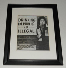 Framed Billy Joel 