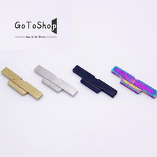 Extended Stainless Steel Slide Lock Lever For GLOCK Gen 1-4 Black Glod Silver,RB picture