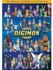 Digimon Complete Collection Series Seasons 1-4 DVD Box Set New Sealed picture