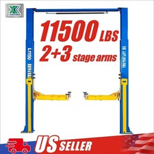 XK L1150 2 Post Lift 11,500lbs Auto Car Truck Hoist Overhead 220V Clear Floor picture