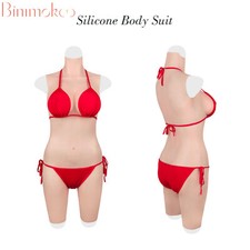 Realistic Breast Forms Silicone D Cup Body Suit Fake Vagina Fake Boob Drag Queen picture