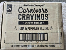 24 Pouches Stella & Chewy’s Carnivore Cravings Tuna & Pumpkin Recipe 2.8 oz 2026 picture