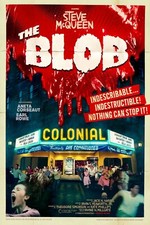 1958 The Blob Movie Poster Print Steve McQueen Jane Martin Steve Andrews 🍿 picture