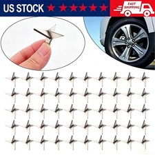 50PC Tire Puncture Spikes Heavy Portable Duty Carbon Steel Triangle RoadSpike US picture