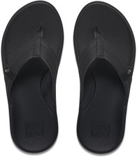 NEW Men's Reef Cushion Phantom 2.0 Flip Flops Black Size 11 picture
