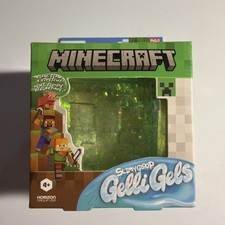 Horizon Group USA Minecraft Slimygloop Gelli Gels Creeper Sensory Toy rare green picture