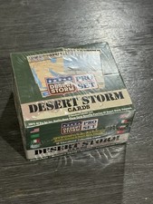 1991 PRO SET - DESERT STORM - VINTAGE - FACTORY SEALED BOX picture