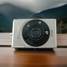 Vintage Canon IXUS Retro Camera Film Point & Shoot Zoom 24-48mm - Tested Working picture