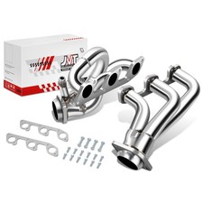 Fit 05-10 Ford Mustang 4.0L V6 Semi-Polished Exhaust Manifold Shorty Header picture