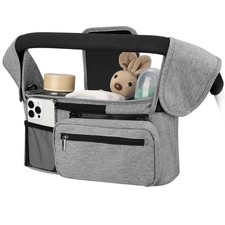 Pink Universal Stroller Organizer Detachable Phone Bag for Baby Essentials picture