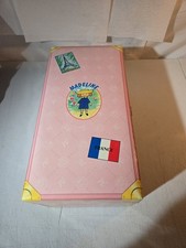 Vintage Eden Toys Madeline Doll Trunk Storage Carrying Case Pink France Eiffel picture