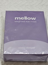 Mellow Weighted Eye Mask | Cooling/Warm Dual Side Glass Beads | Sleep Deeper 💜 picture