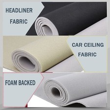 Headliner Fabric  with Foam Backing for Car Ceiling Fabric Repair picture