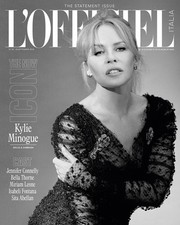 L'OFFICIEL Magazine Italia Fall 2019 KYLIE MINOGUE Jennifer Conelly KIM NOORDA picture