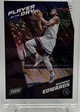 2021-22 Panini Player of the Day - Anthony Edwards #31 Moon Lava /199 picture