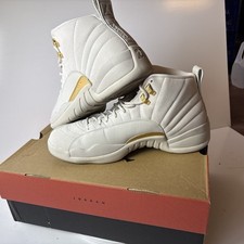 Air Jordan 12 Size 11.5M 13W Retro Phantom High Top Leather Sneaker FD9101 007 picture