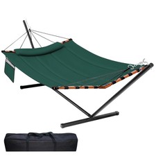 TegerDeger 12FT 2 Person Hammock with Stand Included 55 x 79IN Large Hammock ... picture