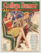 College Humor Vol. 12 #1 GD+ 2.5 1940 picture