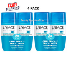 4 X Uriage Power 3 Anti-Odor Antiperspirant Roll On Deodorant 50mI Exp 11/2028 picture