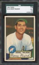 1952 Topps #112 HENRY MAJESKI graded SGC 5.5 picture